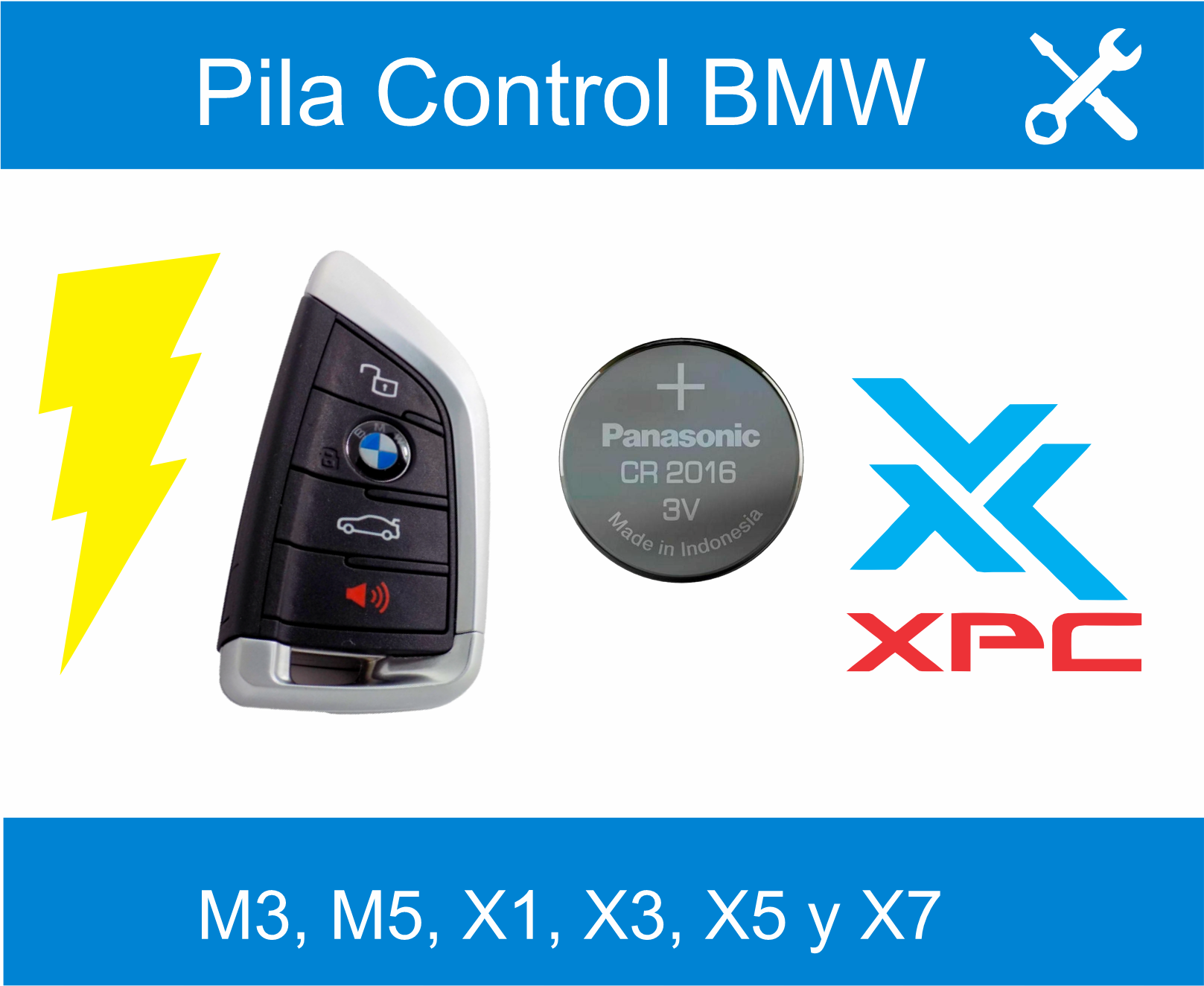 PILA PARA VEHICULO BMW